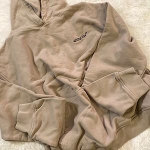white fox hoodie